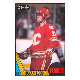 Řadové karty - Loob Hakan - 1987-88 O-Pee-Chee No.208