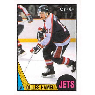 Řadové karty - Hamel Gilles - 1987-88 O-Pee-Chee No.218