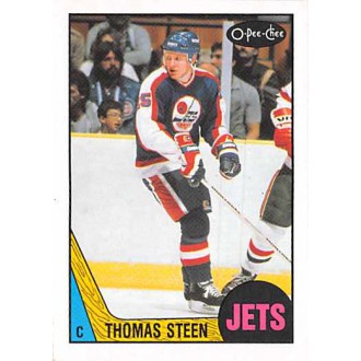 Řadové karty - Steen Thomas - 1987-88 O-Pee-Chee No.221