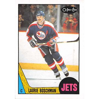 Řadové karty - Boschman Laurie - 1987-88 O-Pee-Chee No.222