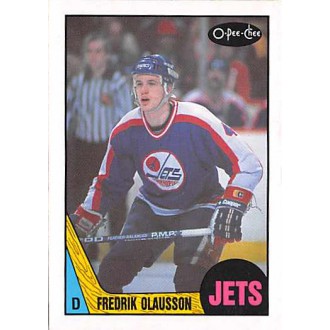 Řadové karty - Olausson Fredrik - 1987-88 O-Pee-Chee No.225