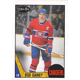 Řadové karty - Gainey Bob - 1987-88 O-Pee-Chee No.228