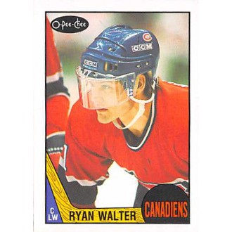 Řadové karty - Walter Ryan - 1987-88 O-Pee-Chee No.231