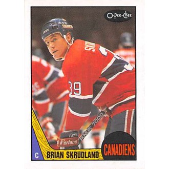 Řadové karty - Skrudland Brian - 1987-88 O-Pee-Chee No.235
