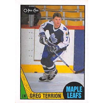 Řadové karty - Terrion Greg - 1987-88 O-Pee-Chee No.241