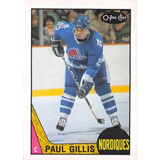 Řadové karty - Gillis Paul - 1987-88 O-Pee-Chee No.247