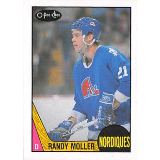 Řadové karty - Moller Randy - 1987-88 O-Pee-Chee No.251
