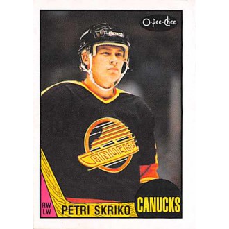 Řadové karty - Skriko Petri - 1987-88 O-Pee-Chee No.255