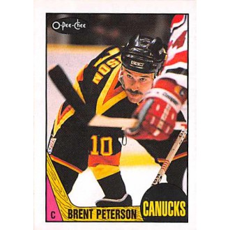 Řadové karty - Peterson Brent - 1987-88 O-Pee-Chee No.263