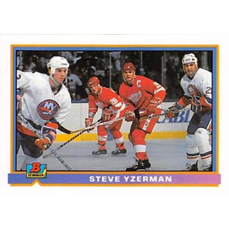 Řadové karty - Yzerman Steve - 1991-92 Bowman No.42