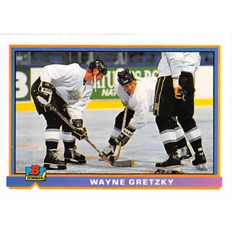Řadové karty - Gretzky Wayne - 1991-92 Bowman No.176