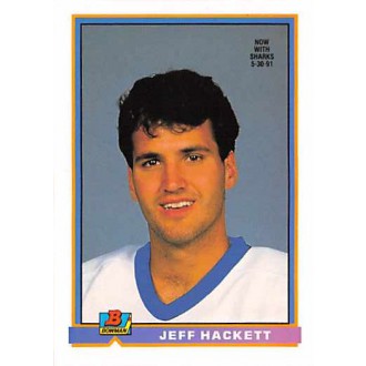 Řadové karty - Hackett Jeff - 1991-92 Bowman No.219