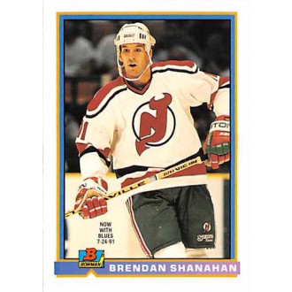 Řadové karty - Shanahan Brendan - 1991-92 Bowman No.288