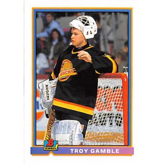 Řadové karty - Gamble Troy - 1991-92 Bowman No.315