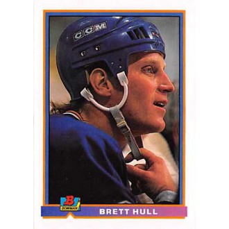 Řadové karty - Hull Brett - 1991-92 Bowman No.375