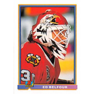 Řadové karty - Belfour Ed - 1991-92 Bowman No.390