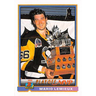 Řadové karty - Lemieux Mario - 1991-92 Bowman No.425