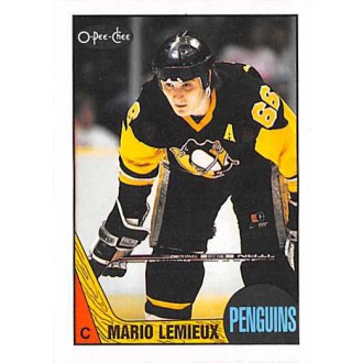 Řadové karty - Lemieux Mario - 1987-88 O-Pee-Chee No.15