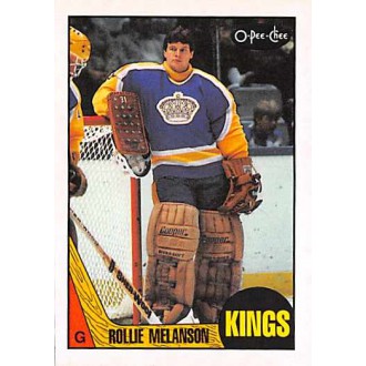 Řadové karty - Melanson Rollie - 1987-88 O-Pee-Chee No.19