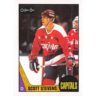 Řadové karty - Stevens Scott - 1987-88 O-Pee-Chee No.25