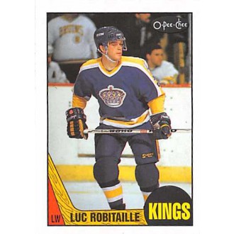 Řadové karty - Robitaille Luc - 1987-88 O-Pee-Chee No.42