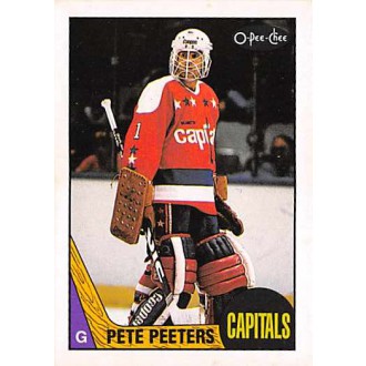 Řadové karty - Peeters Pete - 1987-88 O-Pee-Chee No.44