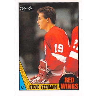Řadové karty - Yzerman Steve - 1987-88 O-Pee-Chee No.56