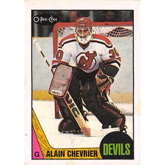Řadové karty - Chevrier Alain - 1987-88 O-Pee-Chee No.58