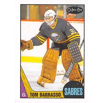 Řadové karty - Barrasso Tom - 1987-88 O-Pee-Chee No.78