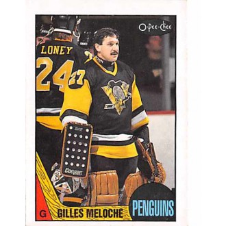 Řadové karty - Meloche Gillies - 1987-88 O-Pee-Chee No.107