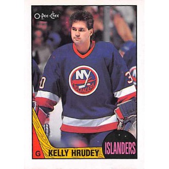 Řadové karty - Hrudey Kelly - 1987-88 O-Pee-Chee No.119
