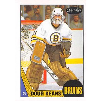 Řadové karty - Keans Doug - 1987-88 O-Pee-Chee No.147