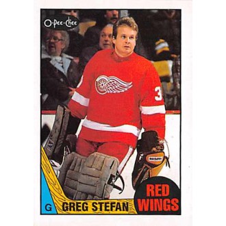 Řadové karty - Stefan Greg - 1987-88 O-Pee-Chee No.186