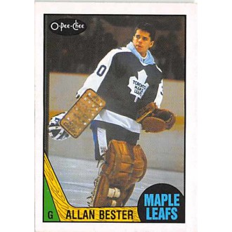 Řadové karty - Bester Allan - 1987-88 O-Pee-Chee No.236