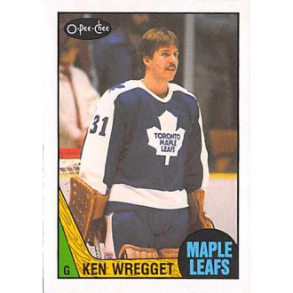 Řadové karty - Wregget Ken - 1987-88 O-Pee-Chee No.242