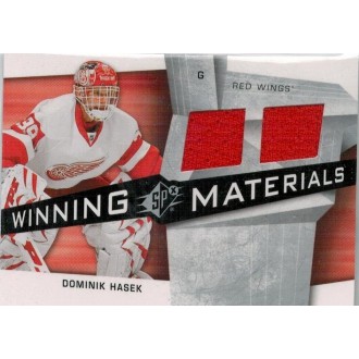 Jersey karty - Hašek Dominik - 2008-09 SPx Winning Materials  No.WM-DH