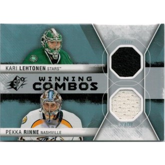 Jersey karty - Lehtonen Kari, Rinne Pekka - 2014-15 SPx Winning Combos No.WC-LR