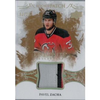 Patch karty - Zacha Pavel - 2016-17 Black Diamond Exquisite Collection Rookie Patches Spectrum No.RP-PZ