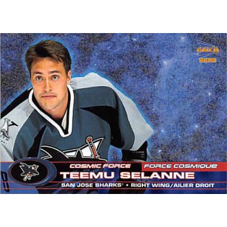 Insertní karty - Selanne Teemu - 2001-02 McDonalds Pacific Cosmic Force No.4