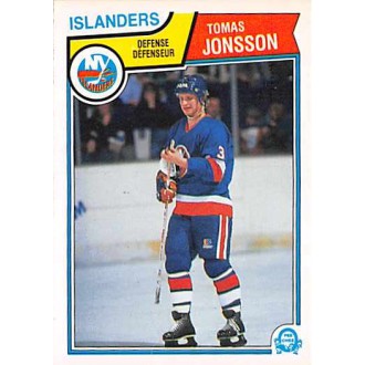 Řadové karty - Jonsson Tomas - 1983-84 O-Pee-Chee No.9