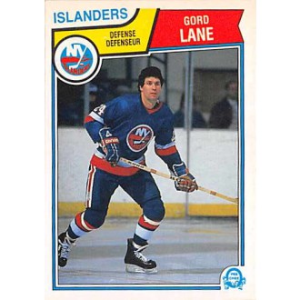 Řadové karty - Lane Gord - 1983-84 O-Pee-Chee No.10