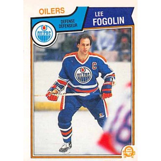 Řadové karty - Fogolin Lee - 1983-84 O-Pee-Chee No.26