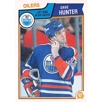 Řadové karty - Hunter Dave - 1983-84 O-Pee-Chee No.32