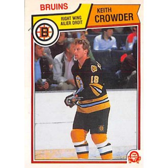 Řadové karty - Crowder Keith - 1983-84 O-Pee-Chee No.47