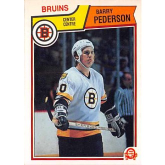 Řadové karty - Pederson Barry - 1983-84 O-Pee-Chee No.57