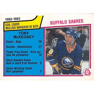 Řadové karty - McKegney Tony - 1983-84 O-Pee-Chee No.60