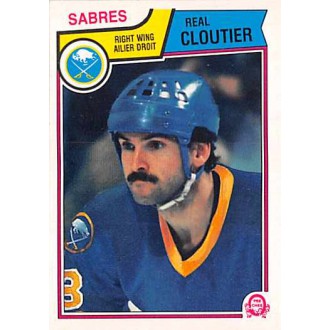 Řadové karty - Cloutier Real - 1983-84 O-Pee-Chee No.62