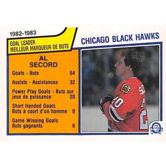Řadové karty - Secord Al - 1983-84 O-Pee-Chee No.95