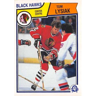 Řadové karty - Lysiak Tom - 1983-84 O-Pee-Chee No.107