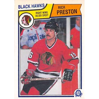 Řadové karty - Preston Rich - 1983-84 O-Pee-Chee No.110
